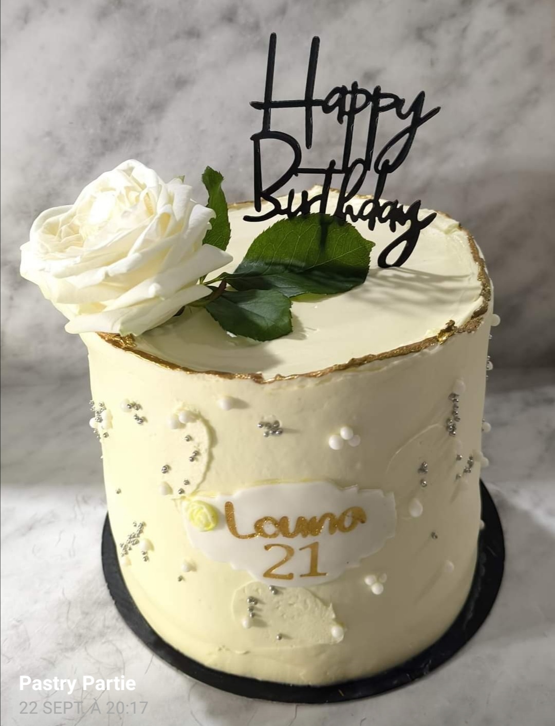 Gâteau beige