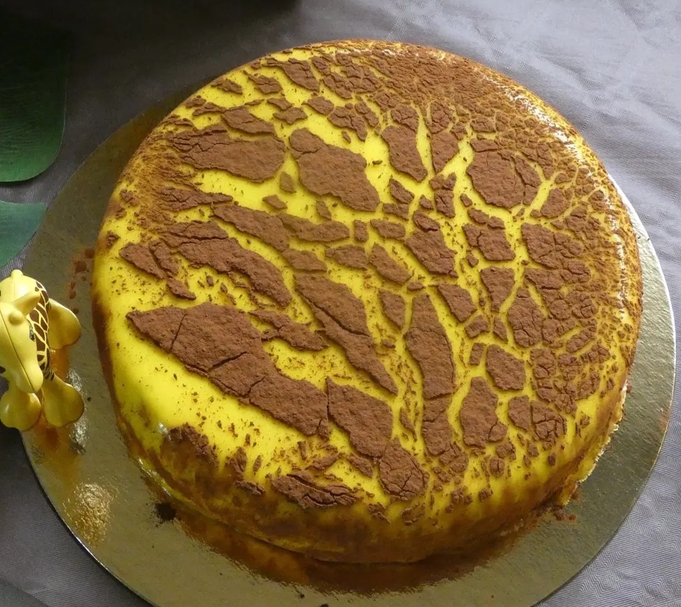 Gâteau girafe