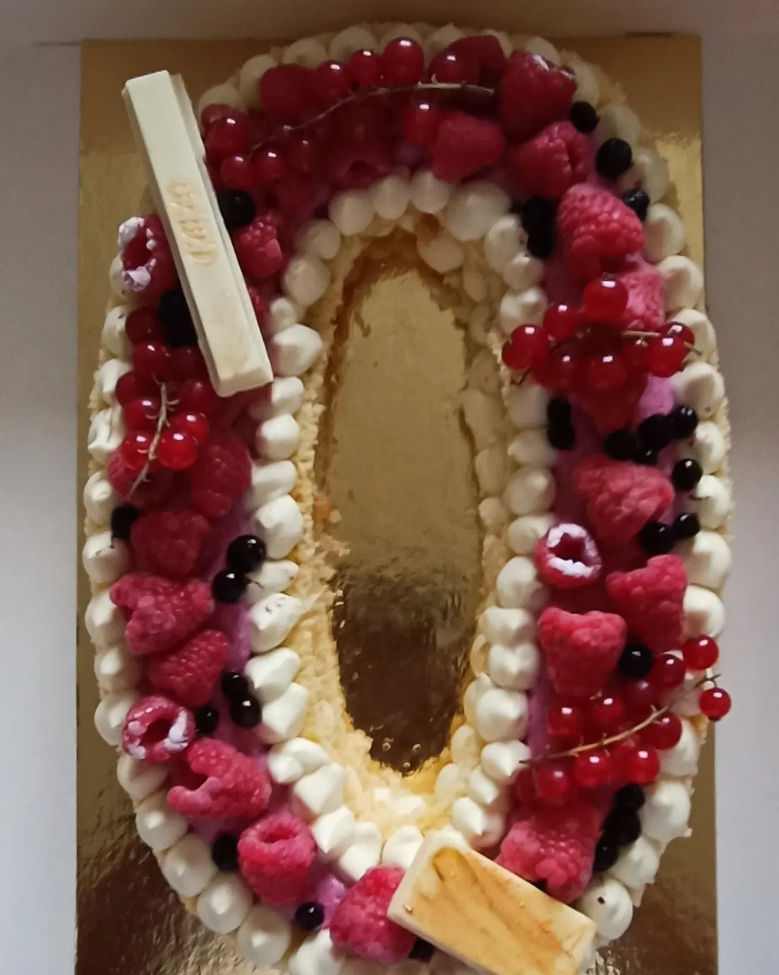 Gâteau number cake 0