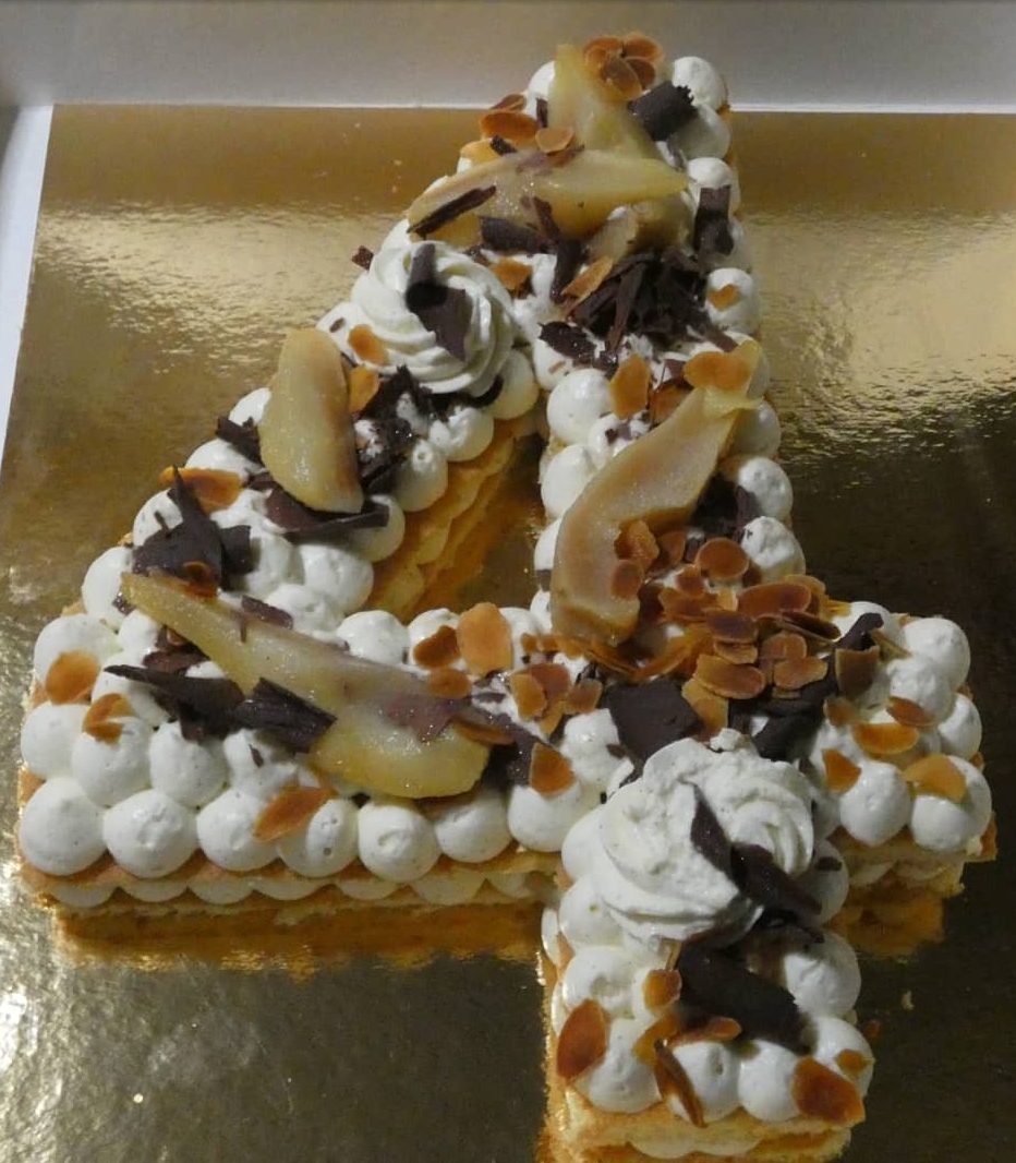 Gâteau number cake 4