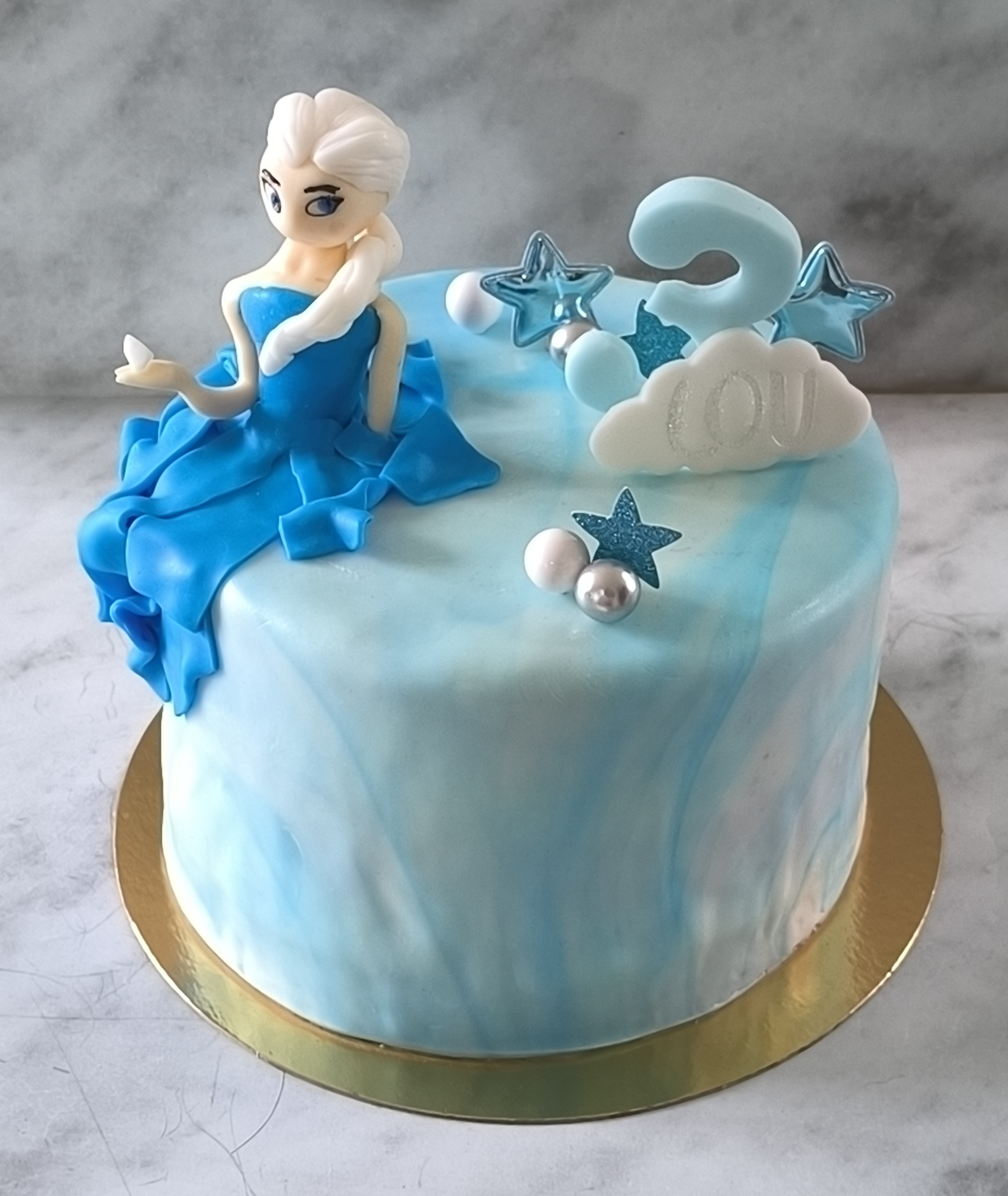 Gâteau reine des neiges