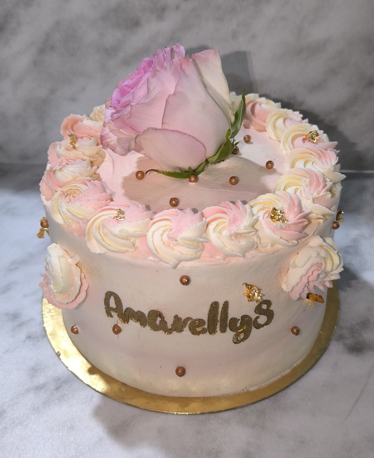 Gâteau rose