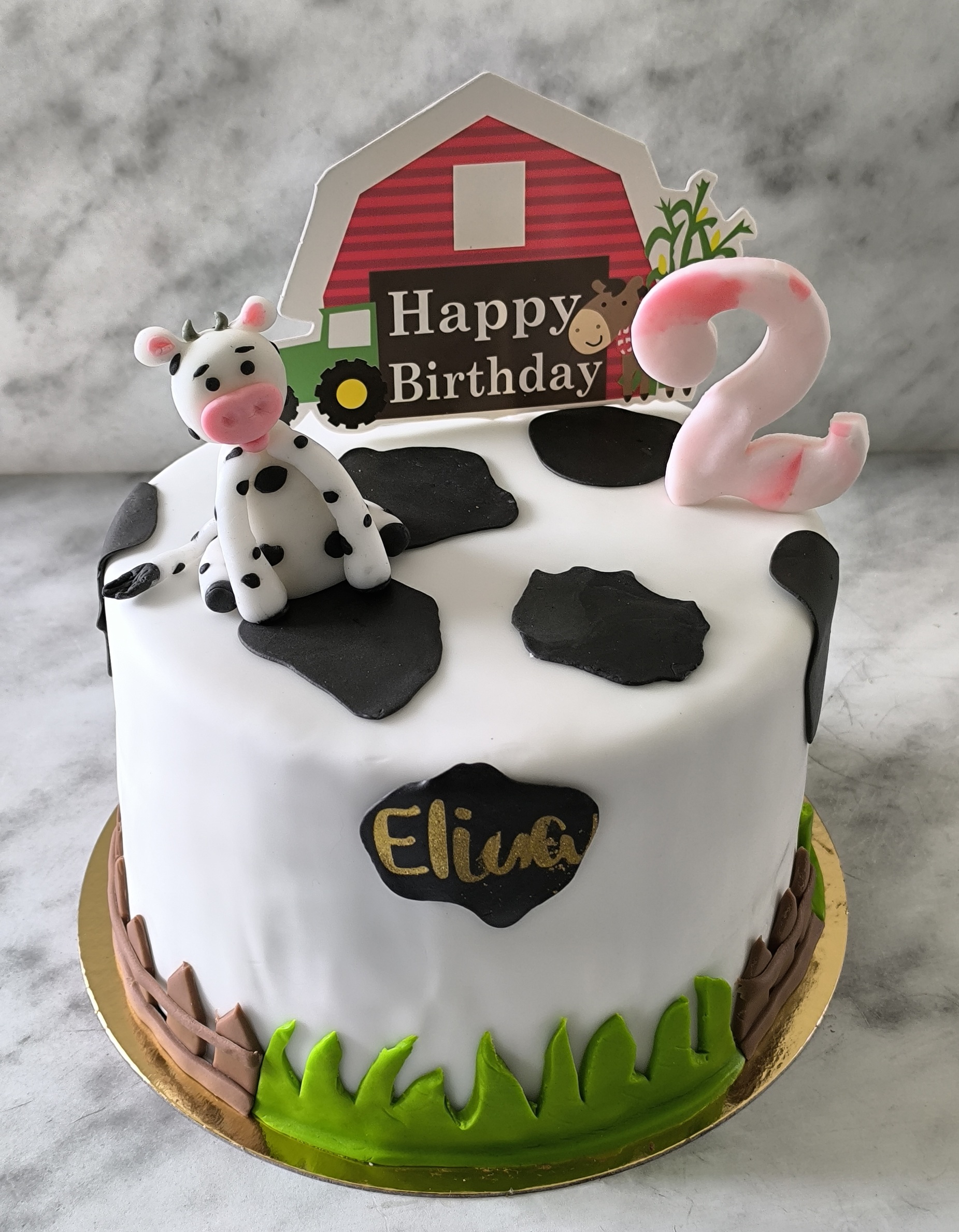 Gâteau vache