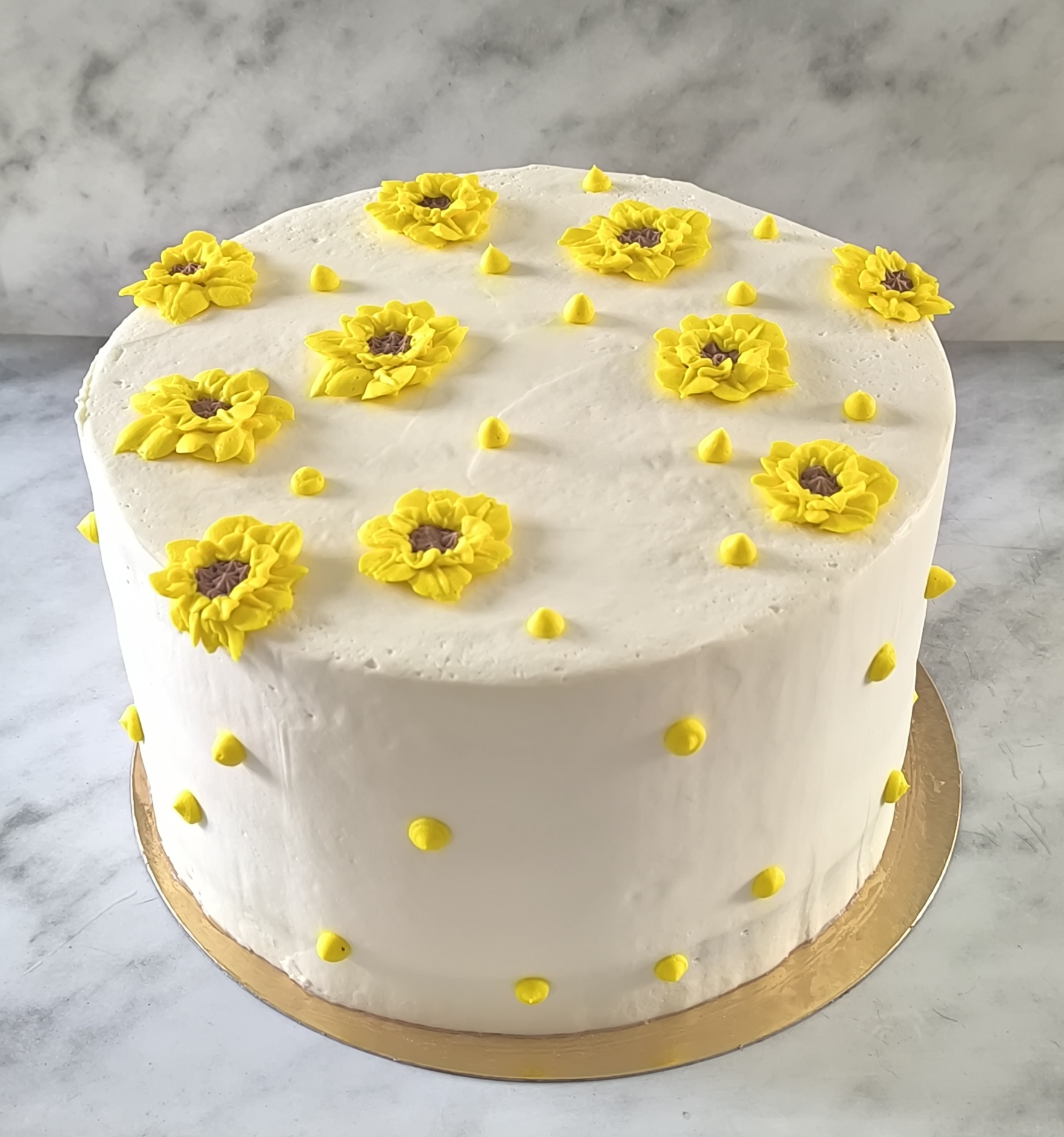 Gâteau tournesol