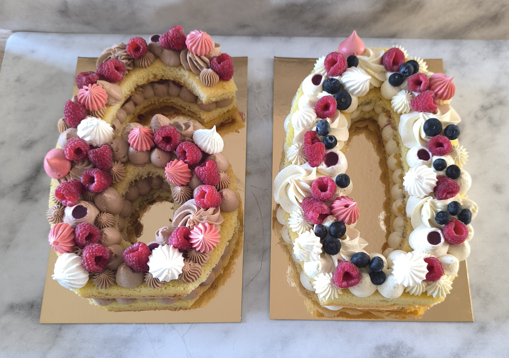 Number cake 60