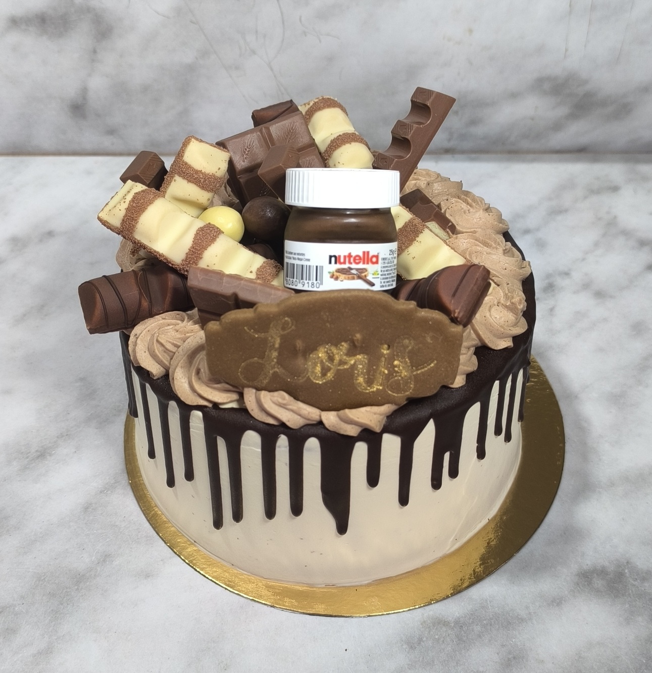 Layer cake au Kinder