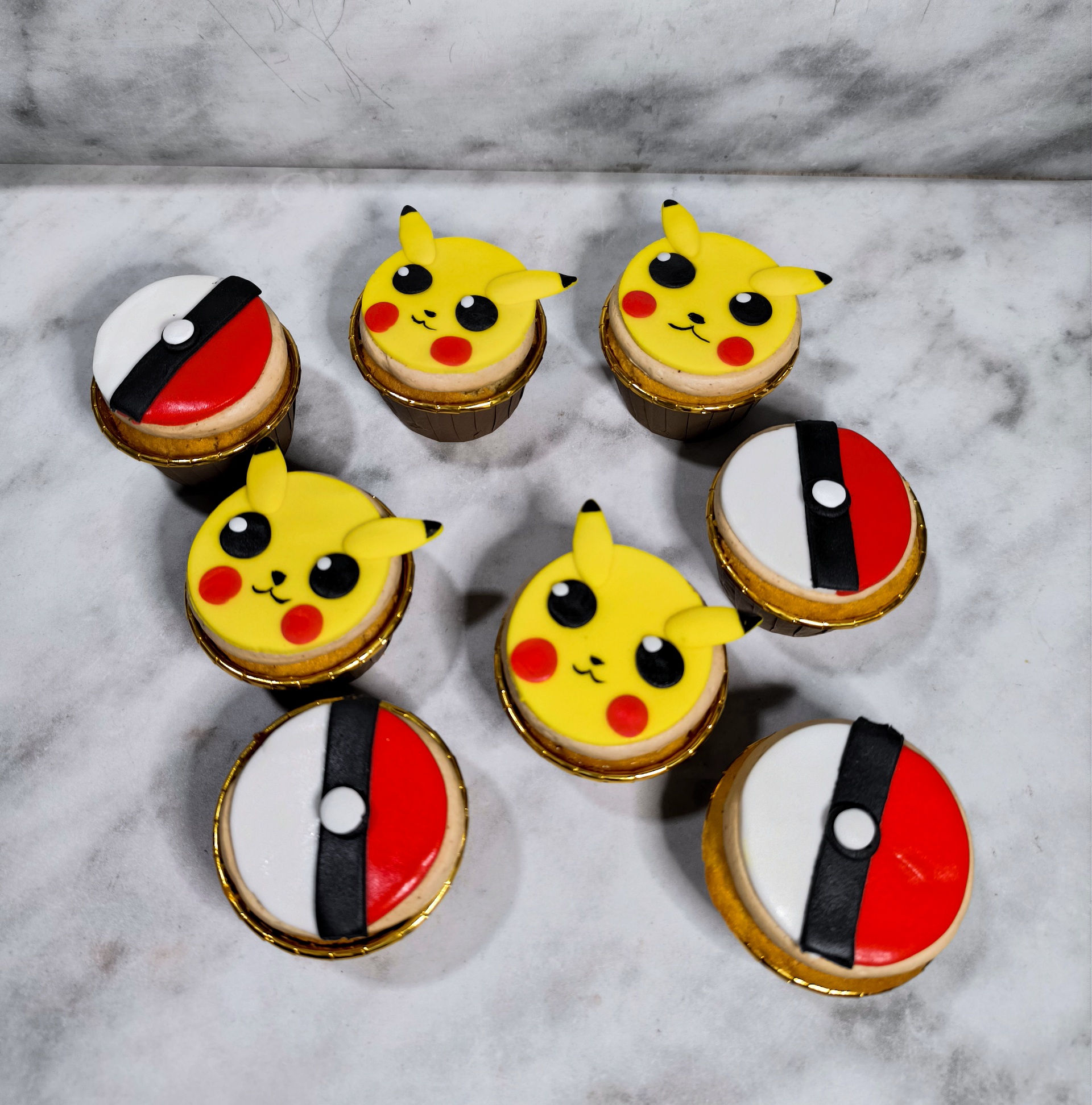 Cup cake Pikatchu