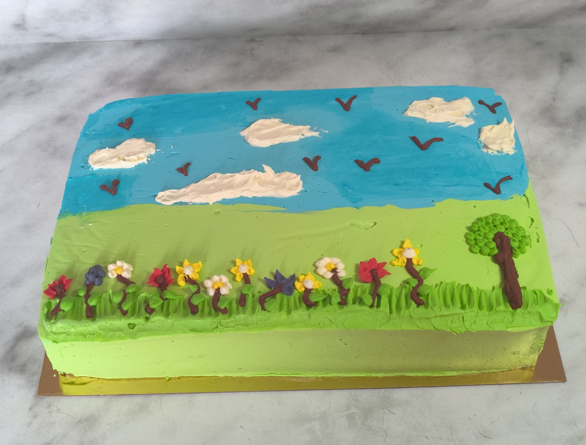 gâteau tableau
