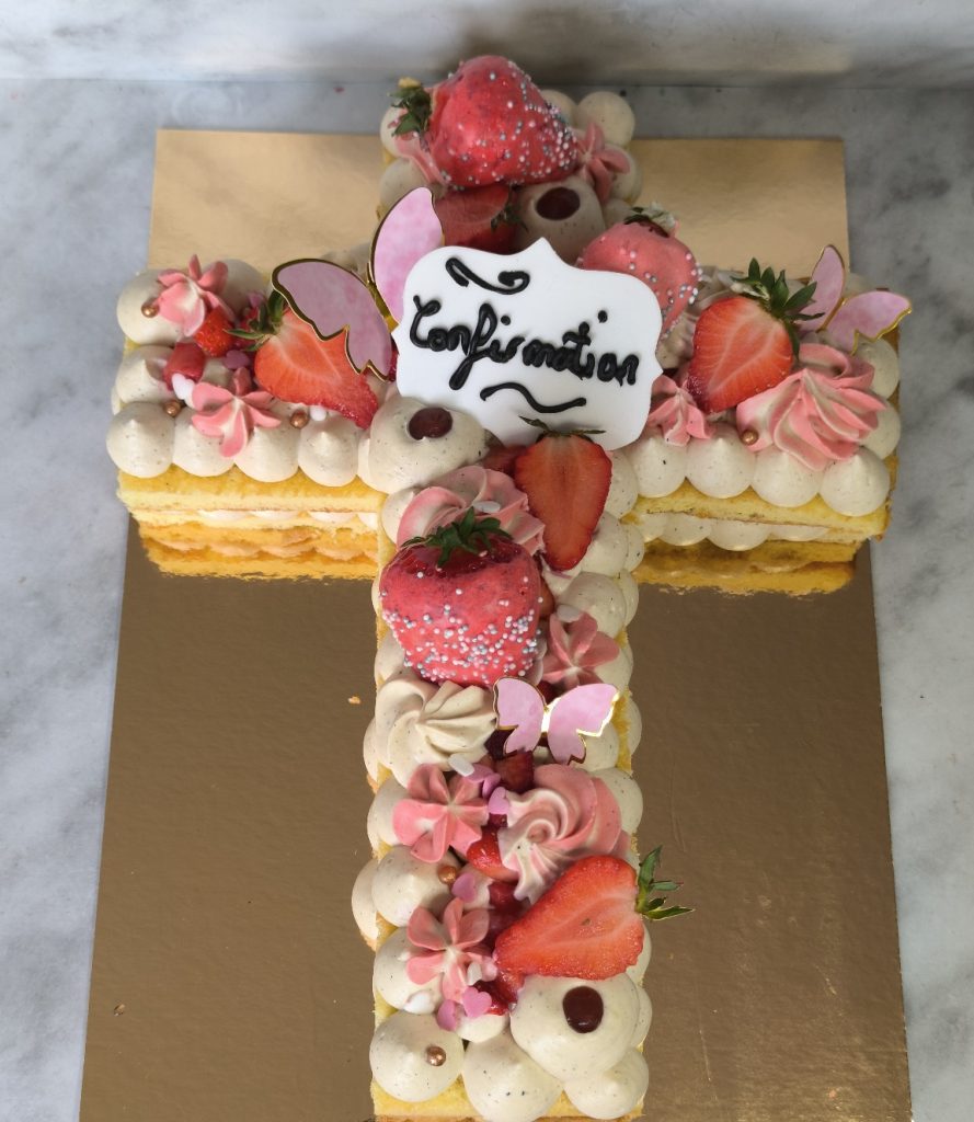 Number cake croix