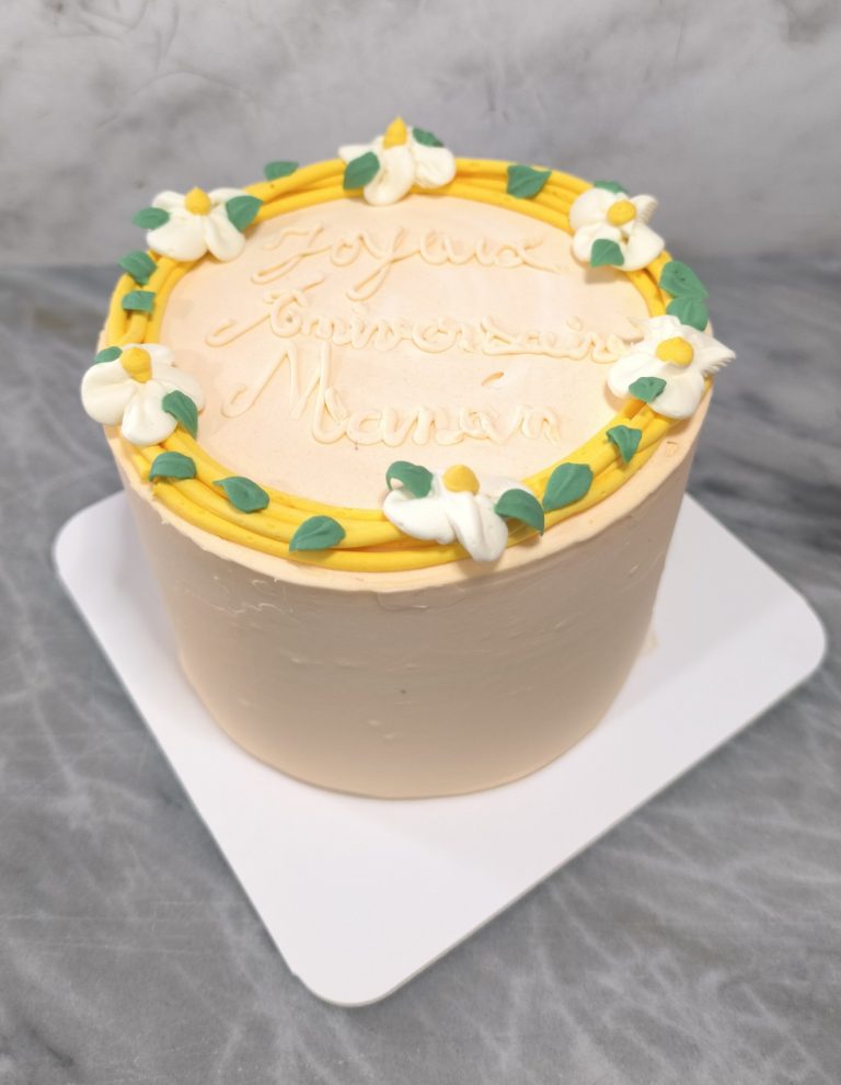 Bento Cake Fleurs