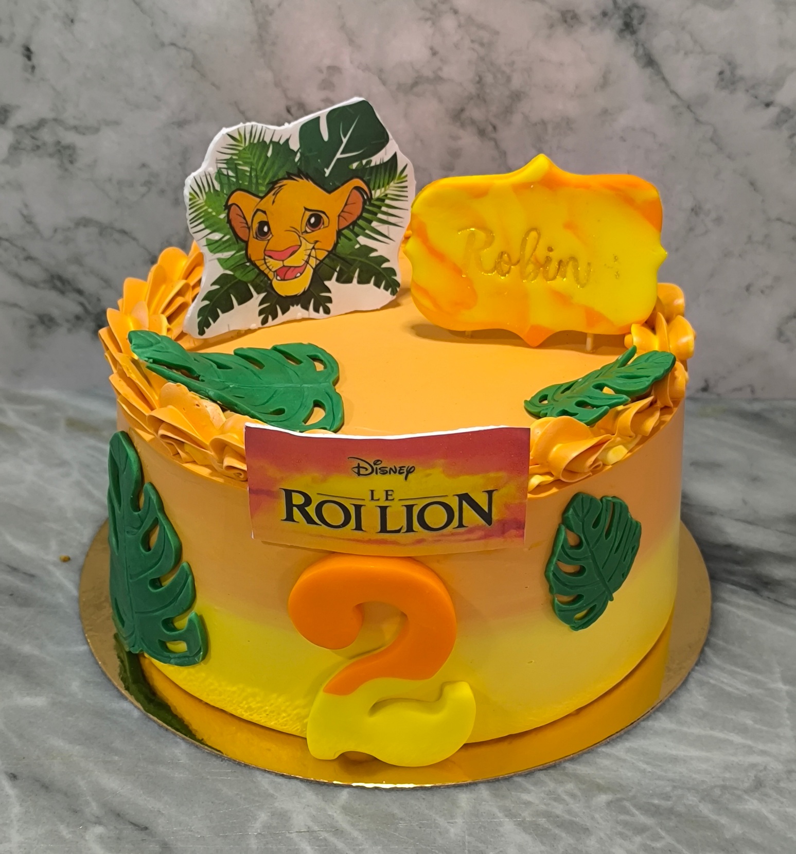 Gâteau Roi Lion Layer cake Pastry Party