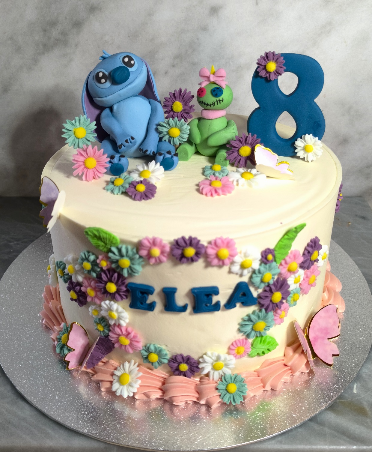 Layer Cake Stitch fleurs